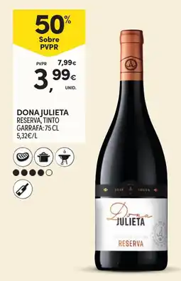Continente Dona julieta promoção