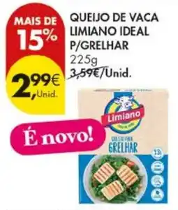 Pingo Doce Queijo de vaca limiano ideal p/grelhar promoção