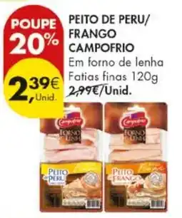 Pingo Doce Peito de peru/frango campo frío promoção