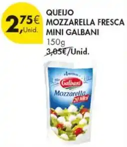 Pingo Doce Queijo mozzarella fresca mini galbani promoção
