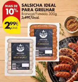 Pingo Doce salsicha ideal para grelhar promoção