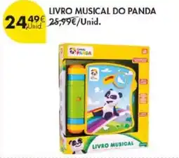 Pingo Doce Livro musical do panda promoção