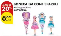 Pingo Doce Boneca em cone sparkle promoção