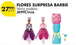 Pingo Doce flores surpresa barbie promoção