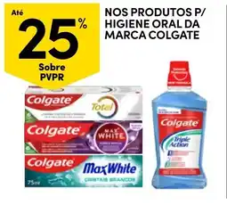 Continente Nos produtos p/ higiene oral da marca colgate promoção