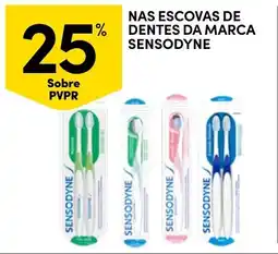 Continente Nas escovas de dentes da marca sensodyne promoção
