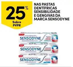 Continente Nas pastas dentifricas sensibilidade e gengivas da marca sensodyne promoção
