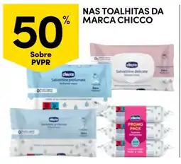 Continente Nas toalhitas da % marca chicco promoção