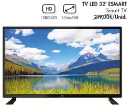 Pingo Doce Tv led 32' esmart promoção