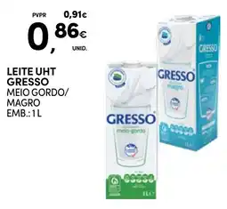 Continente Leite uht gresso meio gordo/magro promoção