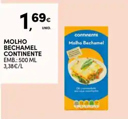 Continente molho bechamel continente promoção