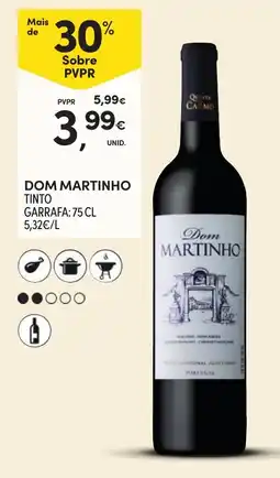 Continente Dom Martinho tinto promoção