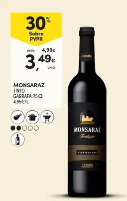 Continente monsaraz tinto promoção
