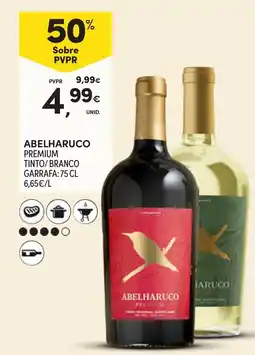 Continente abelharuco premium tinto/branco promoção
