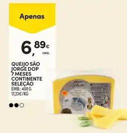 Continente Queijo são jorge dop continente seleção promoção