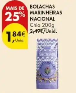 Pingo Doce Bolachas marinheiras nacional promoção