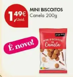Pingo Doce Mini biscoitos de canela promoção
