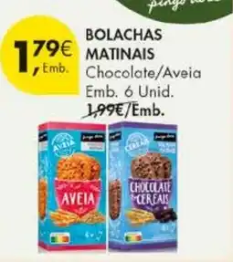 Pingo Doce Bolachas matinais chocolate/aveia promoção