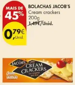 Pingo Doce Bolachas jacob's cream crackers promoção