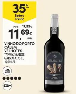 Continente vinho do porto calem velhotest promoção