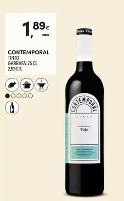 Continente Contemporal tinto promoção