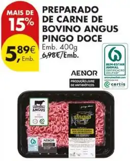 Pingo Doce Preparado de carne de bovino angus pingo doce promoção