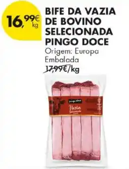Pingo Doce Bife da vazia de bovino selecionada pingo doce promoção