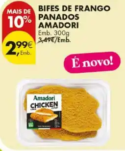 Pingo Doce bifes de frango panados amadori promoção
