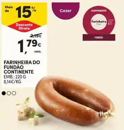 Continente Farinheira do Fundão Continente promoção