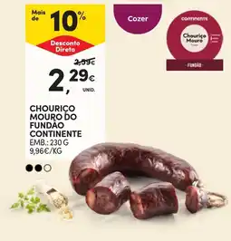 Continente Chouriço mourão do fundão continente promoção