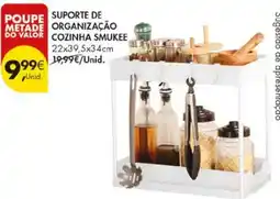 Pingo Doce suporte de organização cozinha smukee promoção