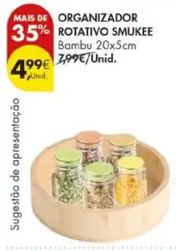 Pingo Doce organizador rotativo smukee promoção