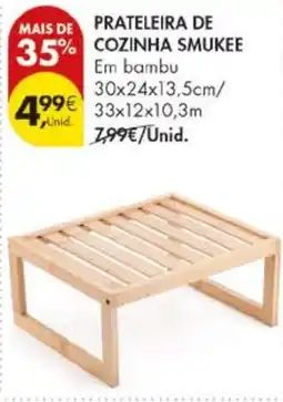 Pingo Doce prateleira de cozinha smukkee promoção