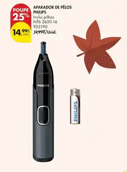 Pingo Doce aparador de pêlos philips promoção