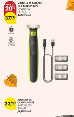 Pingo Doce máquina de barbear one blade philips promoção