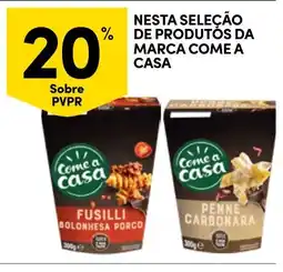 Continente Come a casa fusilli bolonhesa porco promoção