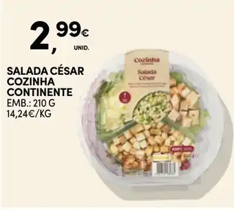 Continente Salada césar cozinha continente promoção