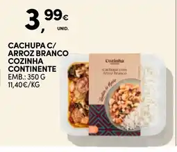 Continente Cachupa C/ arroz branco cozinha continente promoção