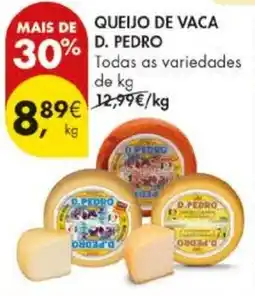 Pingo Doce Queijo de vaca d. pedro promoção