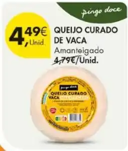 Pingo Doce queijo curado de vaca amanteigado promoção