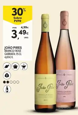 Continente joão pires branco/rose promoção