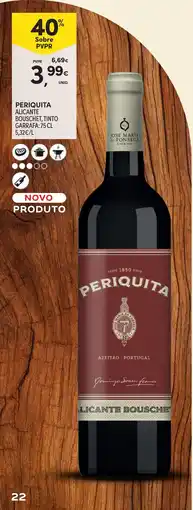 Continente Periquita alicante bouschet promoção