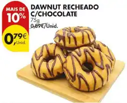 Pingo Doce Dawnut recheado c/chocolate promoção