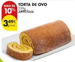 Pingo Doce Torta de ovo promoção