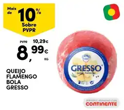 Continente Queijo flamengo bola gresso promoção