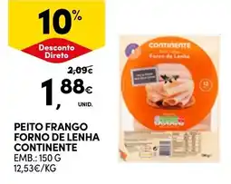 Continente Peito frango forno de lenha continente promoção