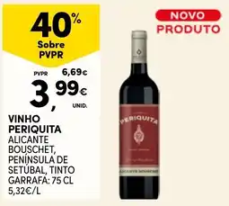 Continente vinho periquita alicante bouschet promoção