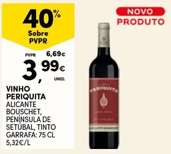 Continente vinho periquita alicante bouschet promoção