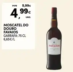 Continente MoscateL do Douro Favaios promoção