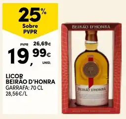 Continente Licor beirão d'honra promoção